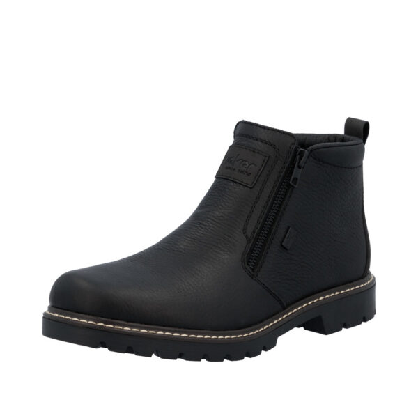 Rieker - svart vinterboots