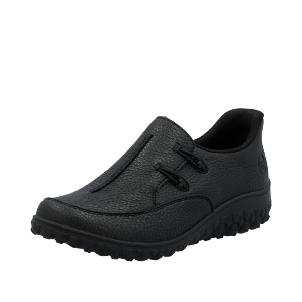 Rieker - svart slip-on