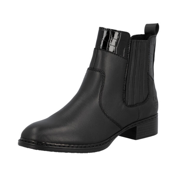 Rieker - svart chelseaboots