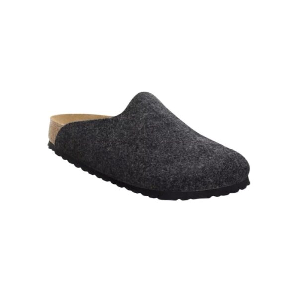Birkenstock - grå ulltoffel