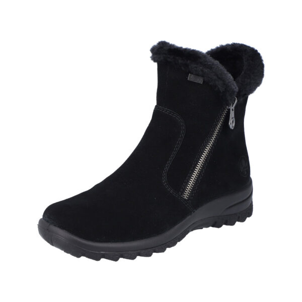 Rieker - svart vinterboots