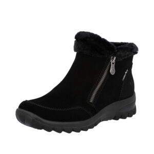 Rieker - svart vinterboots