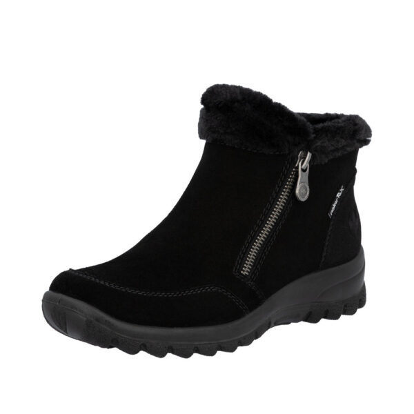 Rieker - svart vinterboots