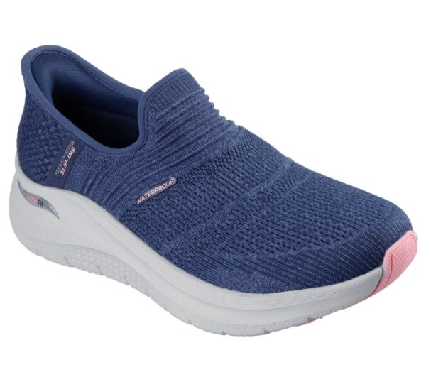 Skechers - blå slip-ins
