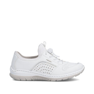 Rieker - vit lågsko