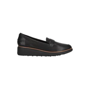 Clarks - svart loafers